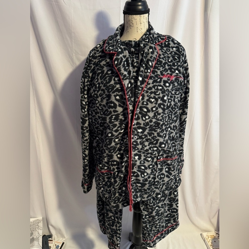 DKNY Leopard Pajama Set